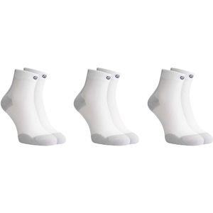 Rogelli 3-pack Hardloopsokken - Sportsokken voor Heren en Dames - Wit - Core
