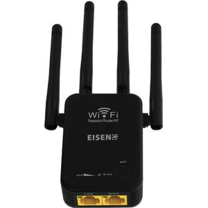 Eisenz 1200Mbps Router - WiFi-Repeater - WiFi-Access Point - Klein Formaat