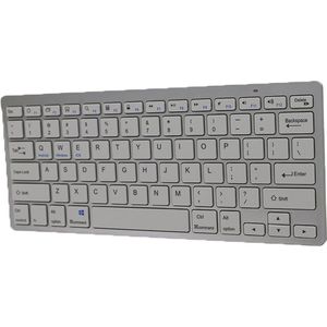 Mini keyboard bleutooth, mini toetsenbord met draadloos bleutooth voor PC, laptop, android smartphones en tablets, iPhones en iPads, klein toetsenbord
