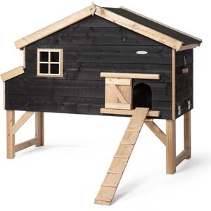 Kippenhok Jens XL - Kippenren - Kippenhok met ren - Kippenren voor buiten - Kippenhok voor buiten - Kippen - kip - hout in stijl