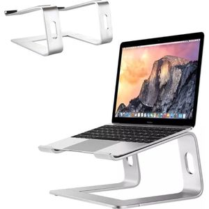 Universele Aluminium Laptop Stand / Geschikt Voor MacBook Stand - Zilver