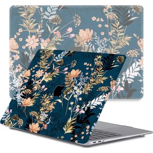 Lunso Geschikt voor MacBook Pro 13 inch M1/M2 (2020-2022) cover hoes - case - Urban Park