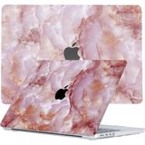 Lunso MacBook Pro 16 inch (2021-2024) cover hoes - case - Marble Finley