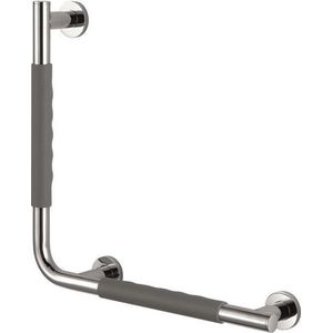 Luzzo® Fisso Soft Handgreep Badkamer 90 graden Links - Handgreep Bad of Douche of Toilet