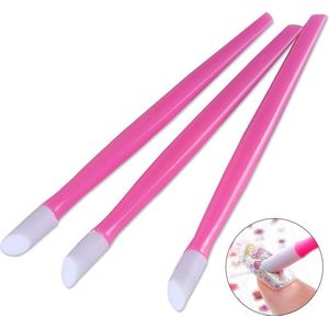 GUAPÀ - Nagelriem Bokkenpootjes Roze voor het verzorgen en terug duwen van de nagelriemen - 3 stuks