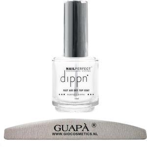 GUAPÀ® Acryl Nagels Top Coat | Dippin Top Coat | Acrylic | Sneldrogende Top Coat | High Shine Glanzend | 15 ml