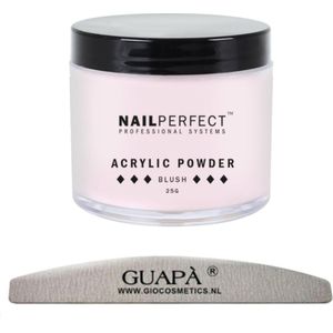 GUAPÀ® Acrylpoeder Roze | Acrylic Powder Blush Pink | 25 gr | Professionele Acryl Poeder