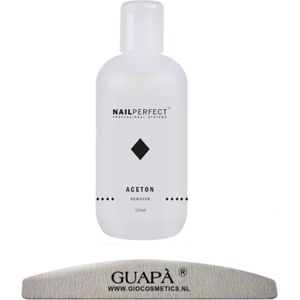 GUAPÀ® Aceton Puur 250 ml | Nagel Verwijderaar voor Gellak, Acrylic, Nagellak, Gelnagels | Nagellak Remover