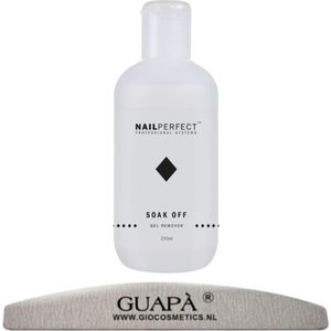 GUAPÀ® Gellak Nagel Verwijderaar voor alle Gel Nagels | Gel Nagellak Remover | Soak Off Remover | 250 ml