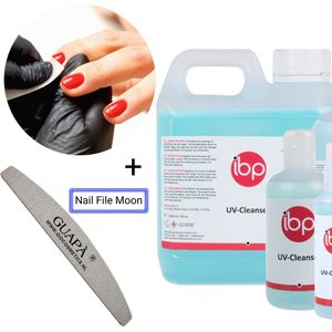 GUAPÀ Nail Cleanser 1000ml | Plaklaag verwijderen | Uv Cleanser | Gellak | Top Coat | Gellak Plaklaag verwijderaar | Gellak Cleanser | 1L vloeistof