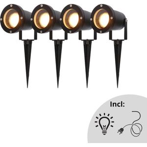 Proventa Longlife Outdoor Tuinspots incl. ledlamp - Multipack - Weerbestendig