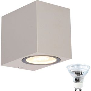 Proventa® Ambiance LED Buitenlamp incl. lichtbron - Koel wit licht - Grijs