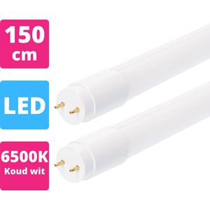 Proventa® Master TL Lamp LED 150cm - 2 x TL LED buis T8 G13 - Koud wit licht