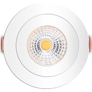 DimToWarm LED Inbouwspots wit voor badkamer - Dimbaar & Kantelbaar - IP44