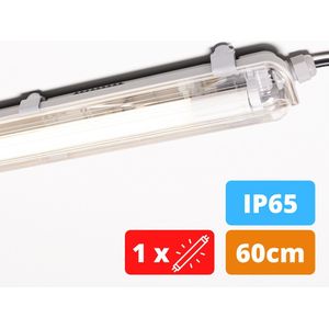 Proventa LED TL lamp met armatuur 60 cm - Waterdicht IP65 - 4000K - 1080 lumen