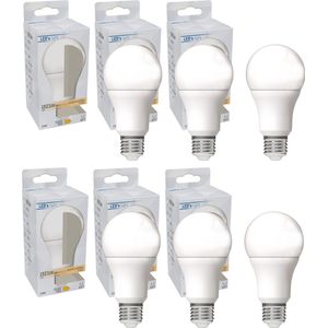 ProLong LED Lampen E27 - 13W (100W) - Warm wit - A60 Mat Peertje - 6 stuks