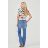 Didi - Flared Jeans - Light Denim - Dames - 5-pocket - Binnenbeenlengte 82 cm