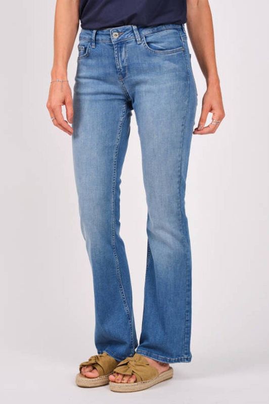 Didi - Flared Jeans - Light Denim - Dames - 5-pocket - Binnenbeenlengte 82 cm