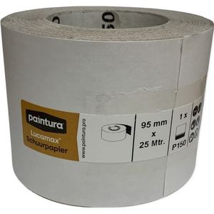 Paintura Lucamax Schuurpapier Rol - P120 - 95mmx25m
