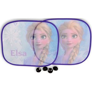 Zonneschermen Disney Frozen – 44,5cm x 37cm – 2 Stuks voor Jongens en Meisjes - Multikleur