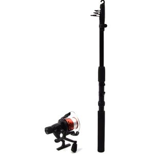 Vishengel 2.1 meter - Telescoophengel van 2.1 meter 7 Inch met middellichte actie. Vishengel Compact en lichtgewicht