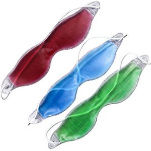 Oogmasker Gel - Ooglidcorrectie - 2 Stuks - Multicolor - Gelmasker Ogen - Oogmasker Koud - Oogmasker Wallen - Gelmasker - Oogmasker Verkoelend - Koelmasker voor Ooglidcorrectie