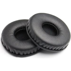 Oorkussens Geschikt Voor Sony MDR-V150 / V200 / V250 / V300 / V400 / ZX100 / ZX300 - 2 Stuks - Zacht Schuim - Eiwitleer - Zwart