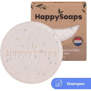 HappySoaps Shampoo Bar - Coco Nuts - Dagelijks Gebruik en Normaal Haar - 100% Plasticvrij, Natuurlijk en Vegan - 70gr