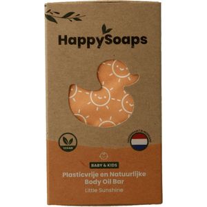 HappySoaps - Body Oil Bar - 70g - Natuurlijke Oliën - Vegan
