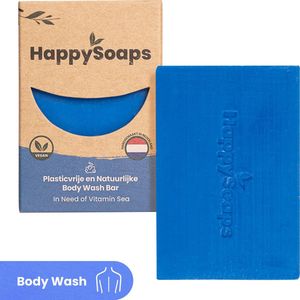Body Wash Bar - Vitamin Sea - Plasticvrij - Shea Butter - Kokosolie - Zeezout