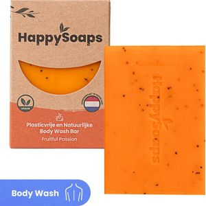 HappySoaps Zeep Body Wash Bar Fruitful Passion