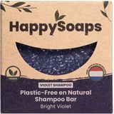 HappySoaps - Bright Violet Blond- en Zilver Haar Shampoo Bar - 70g.