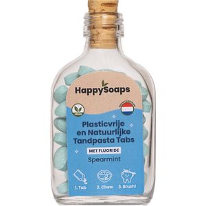 HappySoaps - Tandpasta Tabs Met Fluoride Spearmint