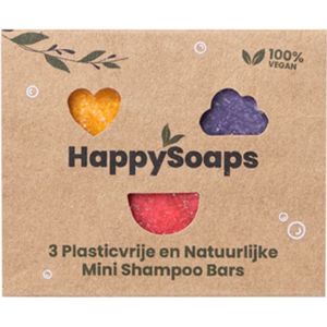 Happysoaps Sleeve shampoo mini bar 3st