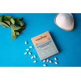 HappySoaps Tandpasta tabs zonder fluoride navulverpakking 62 tabletten
