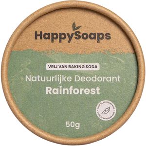 HappySoaps Natuurlijke Deodorant Gevoelige Huid Rainforest - 50ml