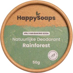 HappySoaps Natuurlijke Deodorant Gevoelige Huid Rainforest - 50ml
