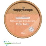 HappySoaps Natuurlijke Deodorant Gevoelige Huid Pink Tulip - 50ml