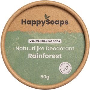 HappySoaps - Rain Forest - Natuurlijke Deodorant - 50ml