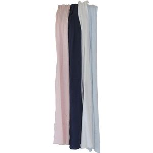 Mooie Company - Dames Sjaaltje  - linnen /katoenen sjaal - kleur Pink