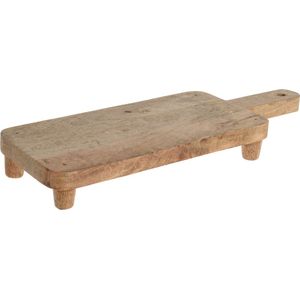 Mangohout - Snijplank met Pootjes - 40x15x5 cm - Duurzaam en Functioneel
