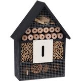 Houten Insectenhotel 30cm Zwart