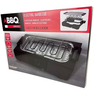 ProGarden Elektrische Barbecue 2000W - Zwart