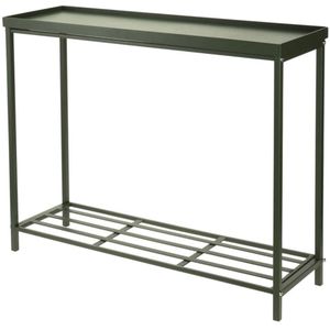 ProGarden Plantenstandaard 75x23x60 cm matdonkergroen