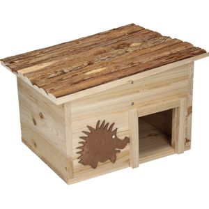 ProGarden Egelhuisje 34x28x22 cm - Hout met Boomschors