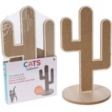 Pets Collection Kratzbrett Cactus Natur 35x34,5x62 cm