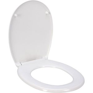 WC Bril- ABS Duroplast- 18 inch- Soft Close- Wit