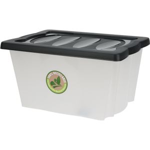 Storage Solutions Opberg box/doos - kunststof - 20 liter - 43 x 33 x 24 cm