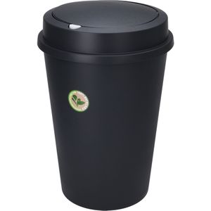 Storage Solutions Prullenbak - 47L - gerecycled kunststof - zwart