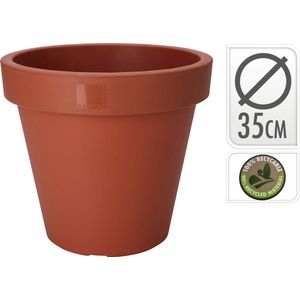 Bloempot - Terracotta - Kunststof - Geschikt Voor Binnen En Buiten